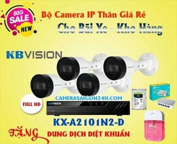 Lắp đặt camera tân phú Bộ Camera Ip Giá Rẻ Cho Kho Bãi